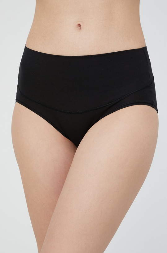 Spanx figi modelujące Cotton Control dzianina czarny 40050R