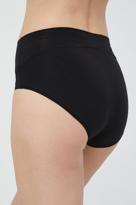 Spanx figi modelujące Cotton Control 40050R czarny AA00