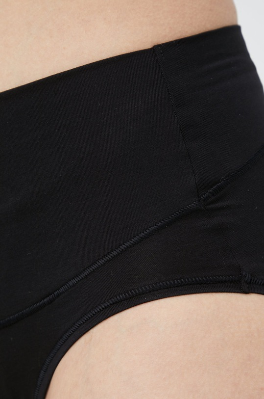 Odzież Spanx figi modelujące Cotton Control 40050R czarny