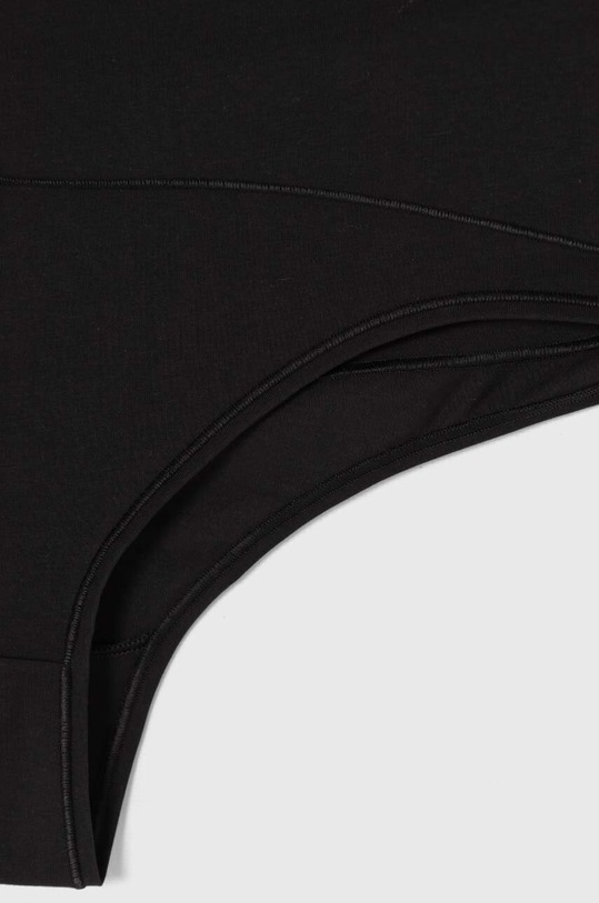 Odzież Spanx stringi modelujące Cotton Comfort Thong 40052R czarny