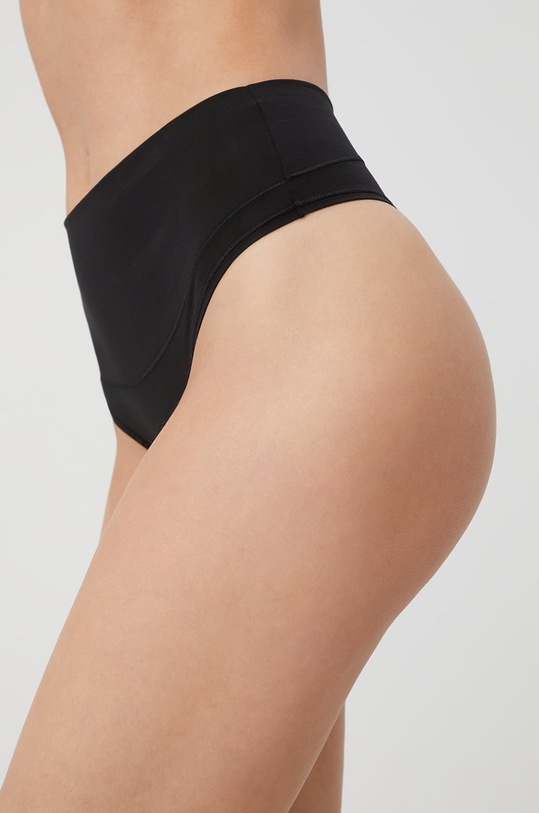 Spanx stringi modelujące Cotton Control 40052R czarny AA00