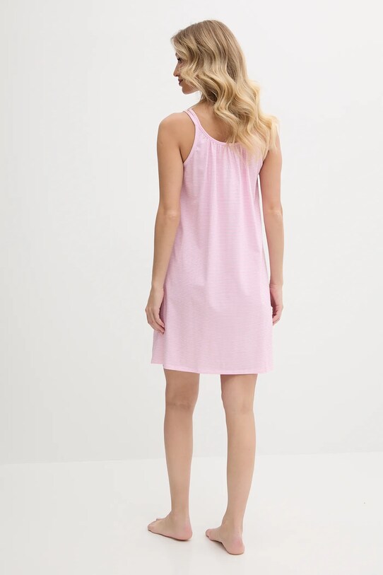 Lauren Ralph Lauren koszula nocna bawełniana I812702 różowy SS25