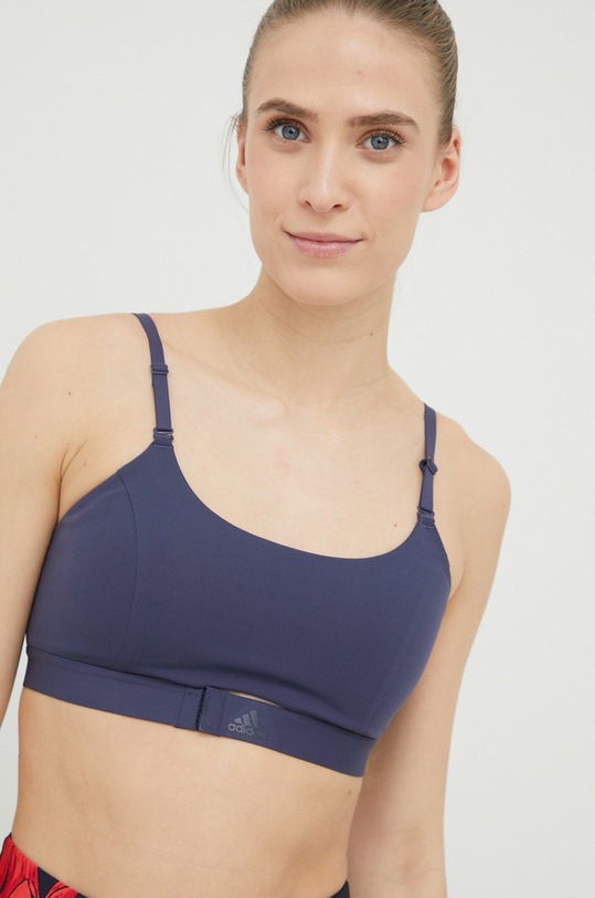 Športová podprsenka adidas Performance Aeroimpact Luxe HC7500 HC7500 tmavomodrá SS22