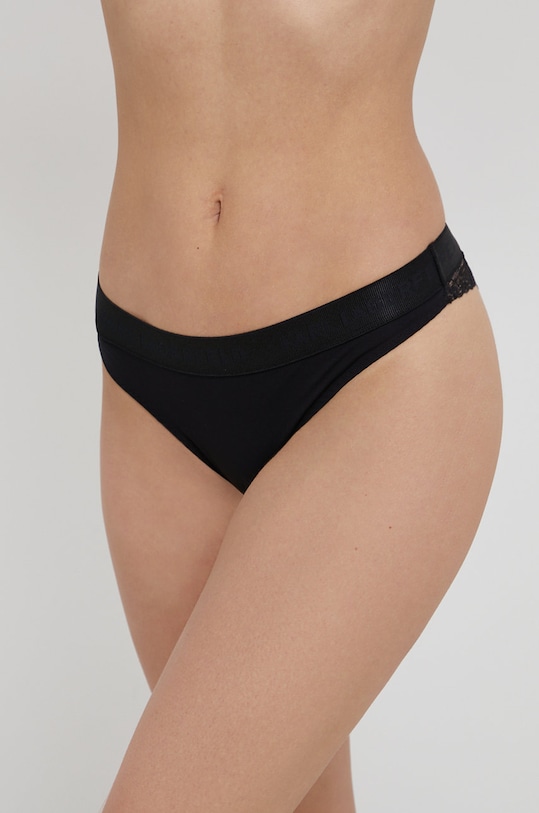 Karl Lagerfeld Figi (2-pack) 211W2128.51 dzianina czarny 211W2128.51