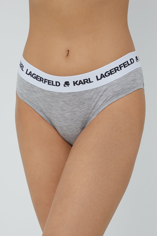 Kalhotky Karl Lagerfeld kalhotky šedá 211W2125.51