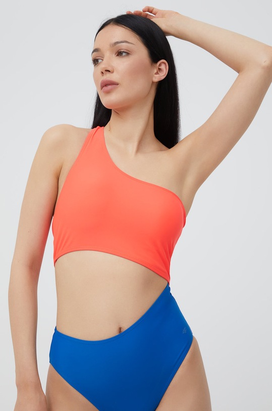 Odzież 4F jednoczęściowy strój kąpielowy H4L22.KOSP005 pomarańczowy