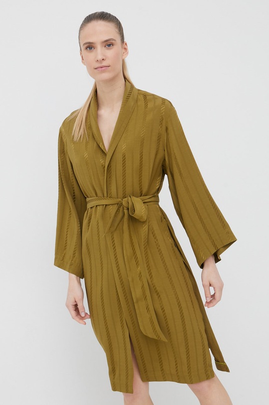 Îmbrăcăminte Sisley halat 2Q1WLW00A.950 verde