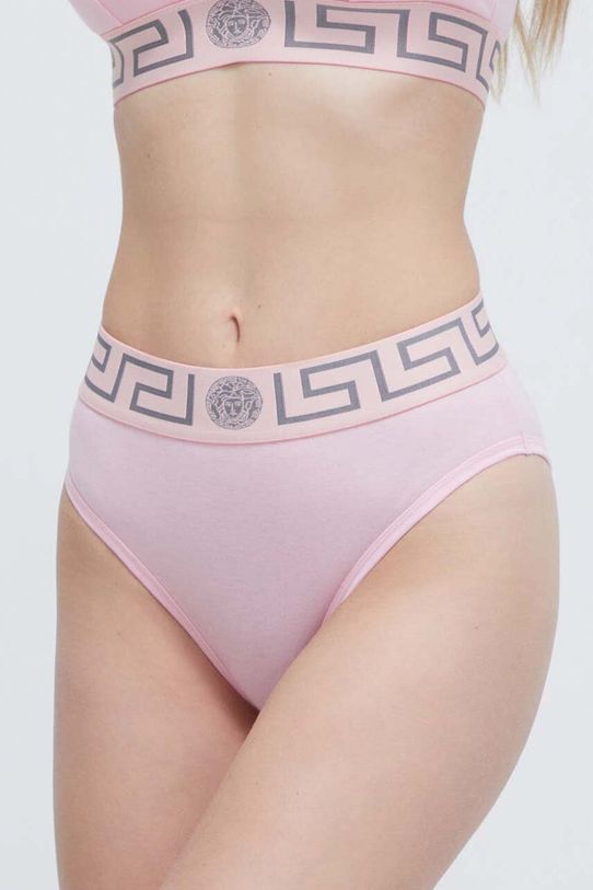 Versace chiloți uni roz AUD01050