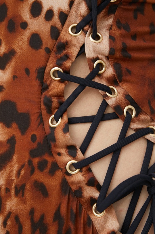 Μαγιό Elisabetta Franchi CS44M22E2 καφέ