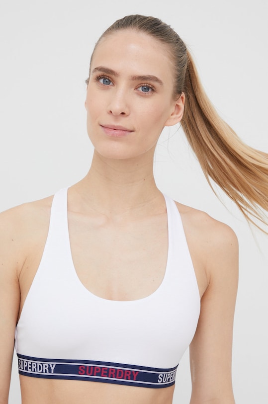 Superdry biustonosz sportowy biały W3110357A.7GN