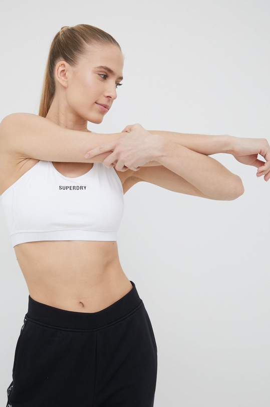Superdry biustonosz bez fiszbinów biały WS311411A.04C