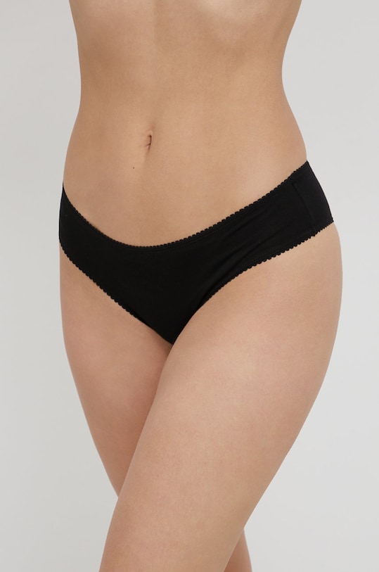 United Colors of Benetton chiloti figi negru 3OP81S1X9.100