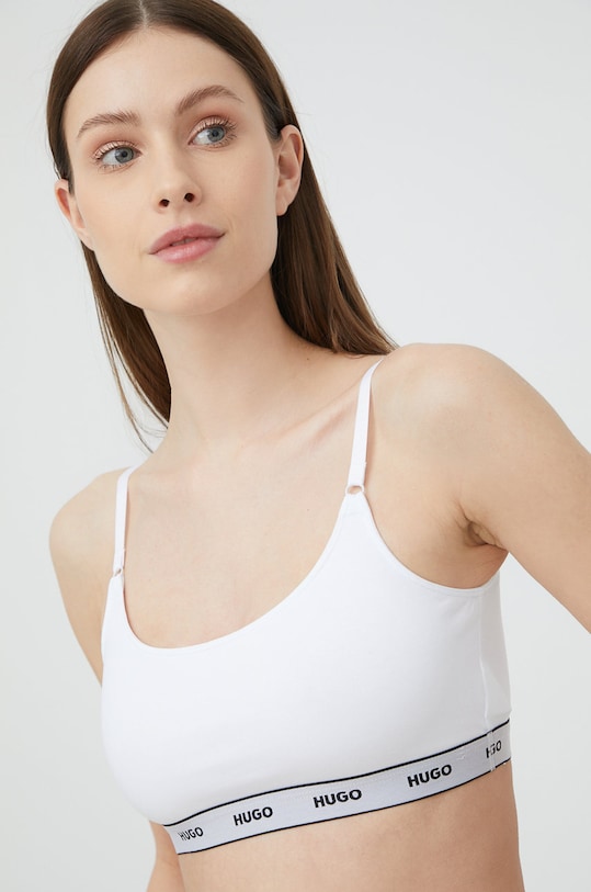 Бюстгальтер HUGO (2-pack) трикотаж белый 50469659