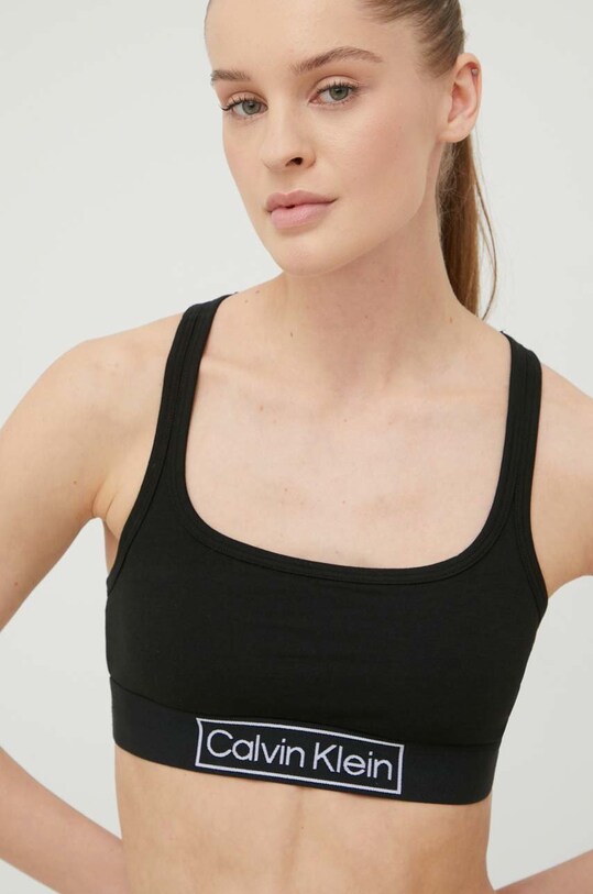 Calvin Klein Underwear sutien uni negru 000QF6768E.PPYY
