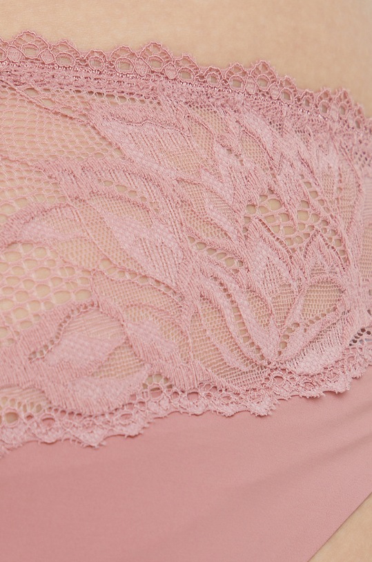 Odzież Calvin Klein Underwear figi 000QF6398E.PPYY różowy