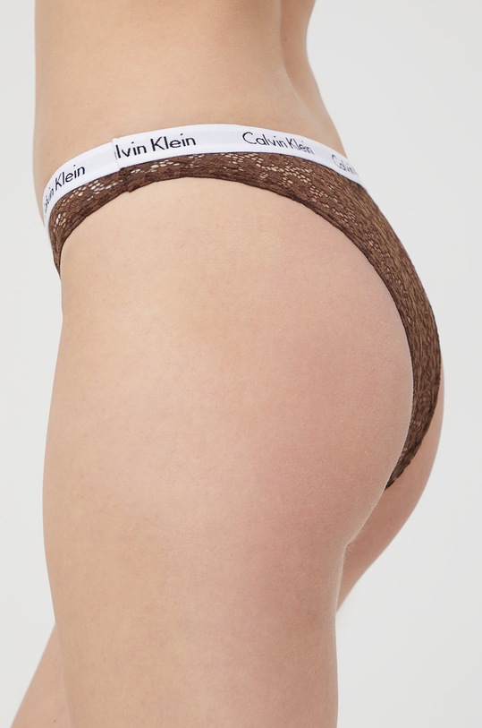 Calvin Klein Underwear figi (3-pack) 000QD3925E.PPYY czerwony
