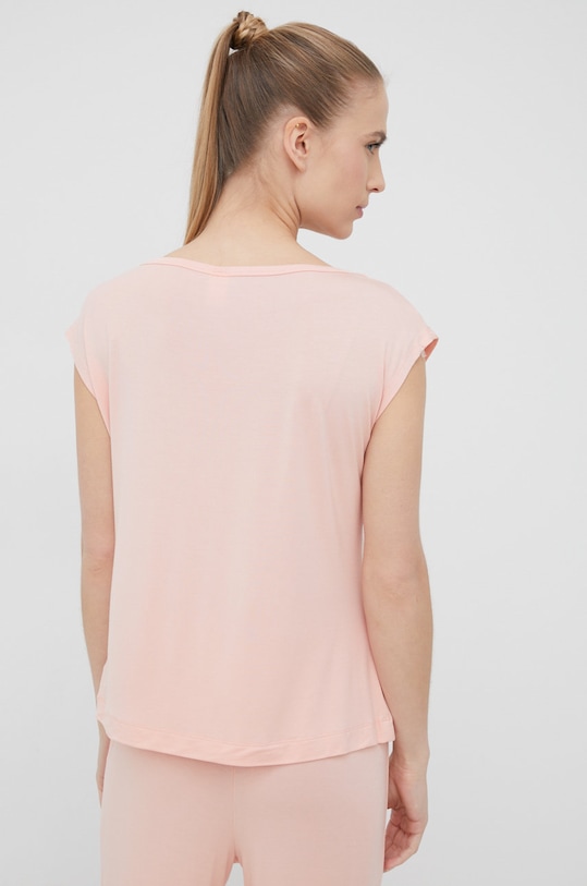 Oblečenie Pyžamové tričko Calvin Klein Underwear 000QS6794E.PPYY oranžová