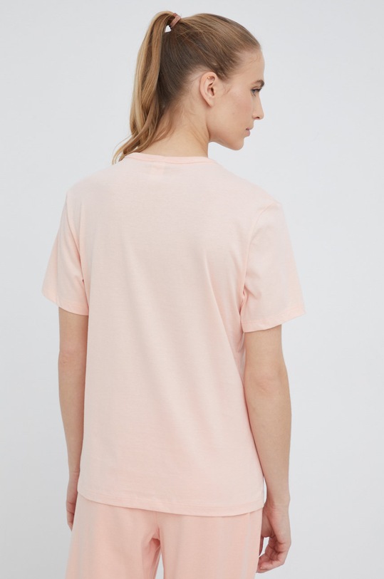 Odzież Calvin Klein Underwear t-shirt piżamowy bawełniany 000QS6105E.PPYY pomarańczowy