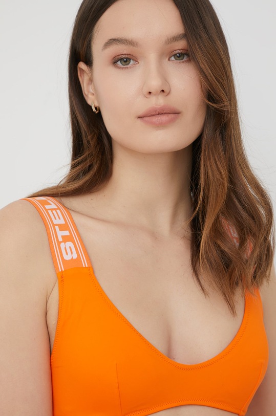 Горнище на бански Stella McCartney Lingerie S7BY31570 оранжев SS22