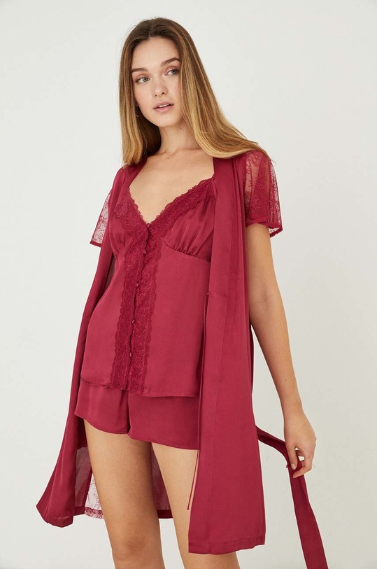 women'secret szlafrok Sense Valentine 2533673 bordowy