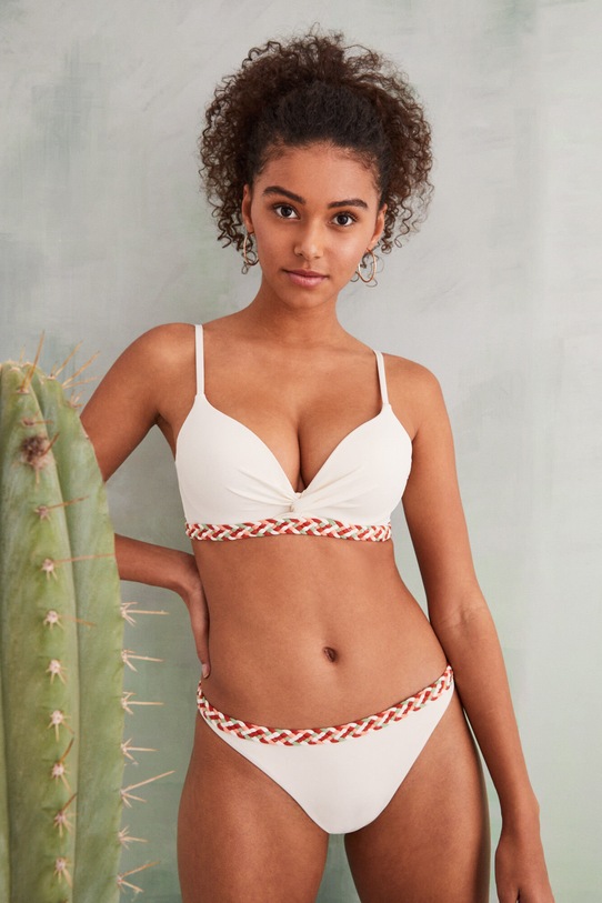 Купальні труси women'secret низ білий 6463423