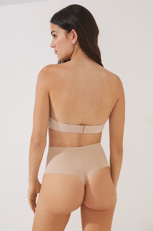 Моделирующие трусы women'secret Micro бежевый 5182787