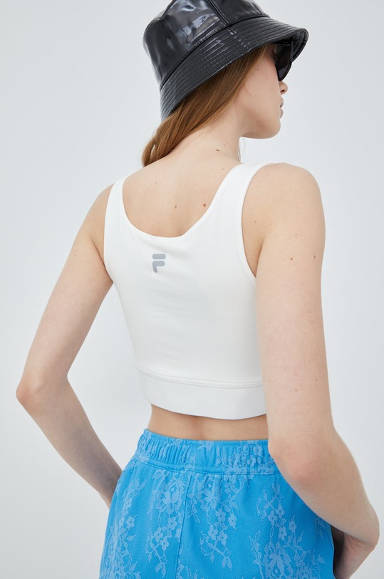 Odzież Fila top FAW0074 biały