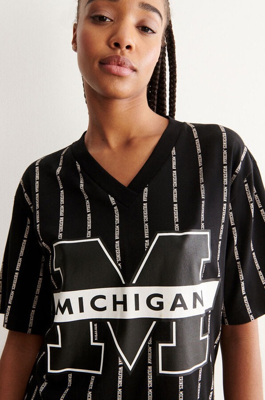 Odzież Undiz koszula piżamowa 653343005 czarny