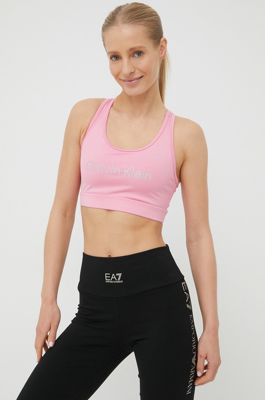 Calvin Klein Performance sportmelltartó Ck Essentials rózsaszín 00GWS2K138.PPYY