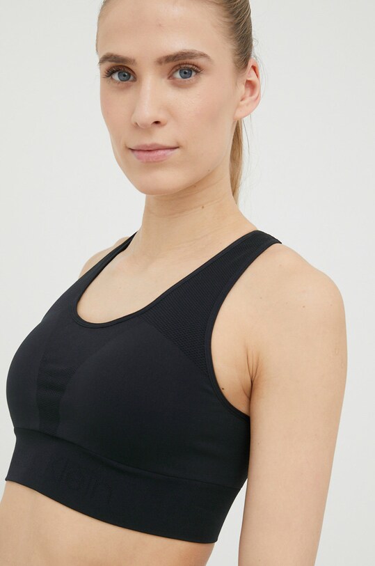 Calvin Klein Performance sutien sport Seamless usor rigidizat negru 00GWS2K122.PPYY