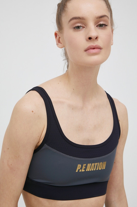 Спортивный бюстгальтер P.E Nation Blast мягкая чёрный 22PE1C031