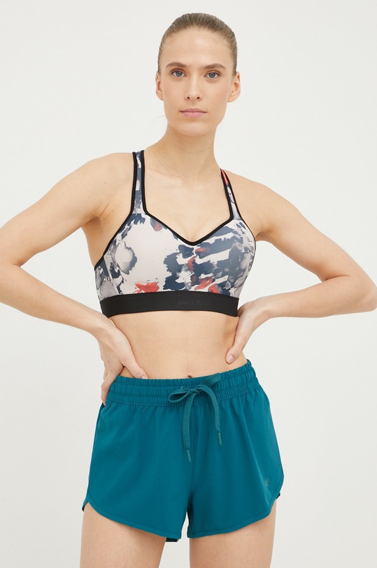 Sportovní podprsenka Only Play vyztužené růžová 15253846.LilacMarbl