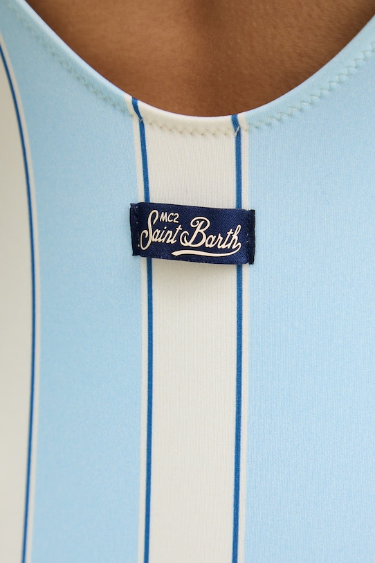 MC2 Saint Barth jednoczęściowy strój kąpielowy LOR0001 niebieski