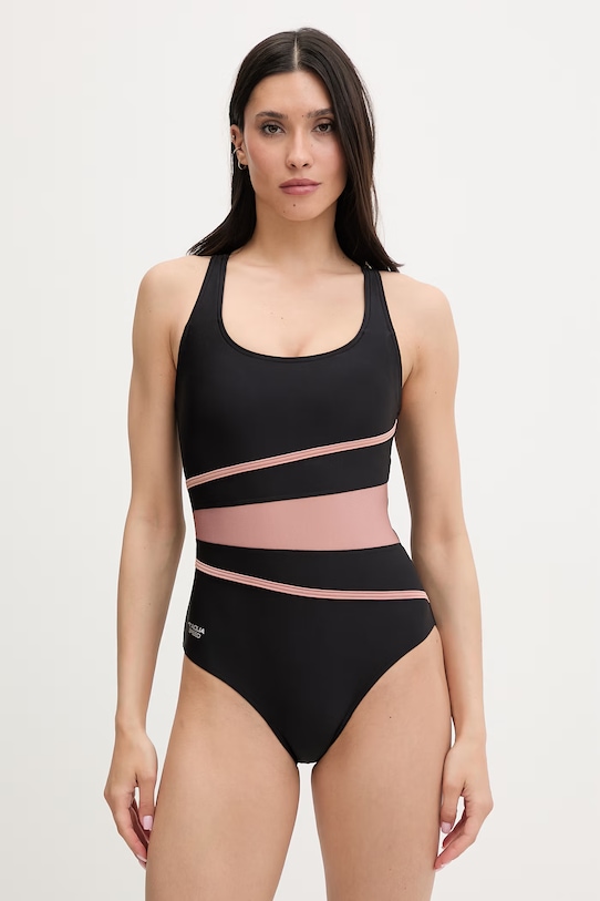 Aqua Speed jednodielne plavky dámske čierna STELLA.LADY