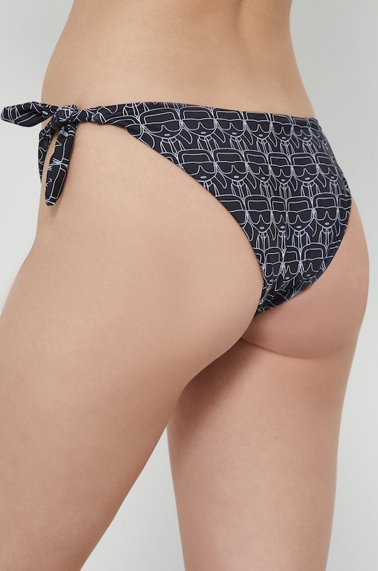 Karl Lagerfeld chiloti de baie KL22WBT14 negru SS22