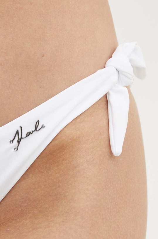 Plavkové nohavičky Karl Lagerfeld biela KL22WBT02