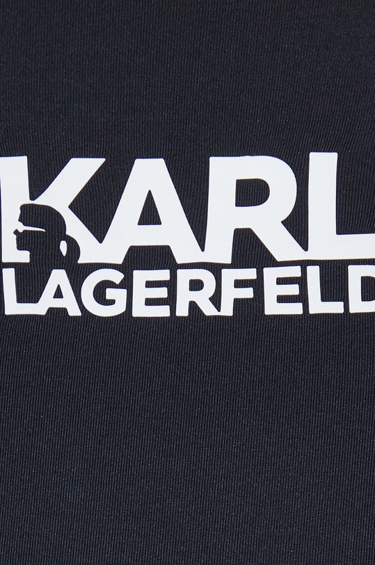 Karl Lagerfeld costum de baie dintr-o bucată KL22WOP16 negru