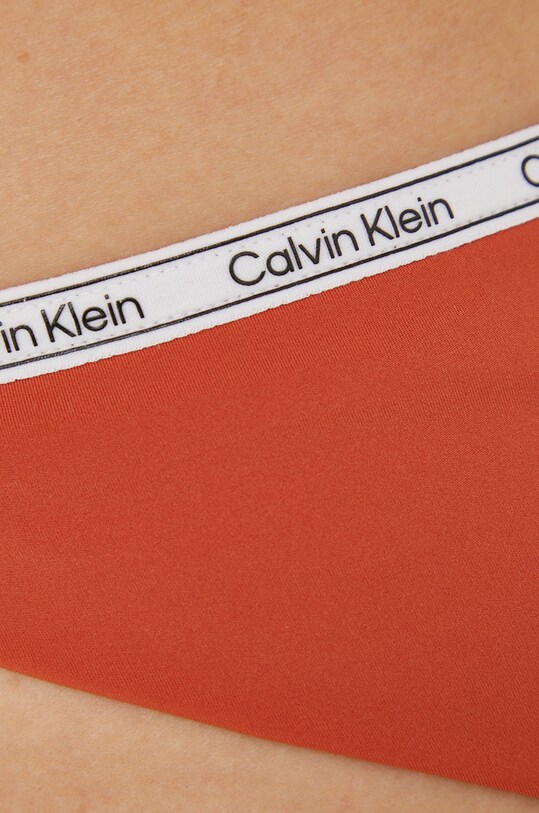 Brazílske plavkové nohavičky Calvin Klein hnedá KW0KW01710.PPYY