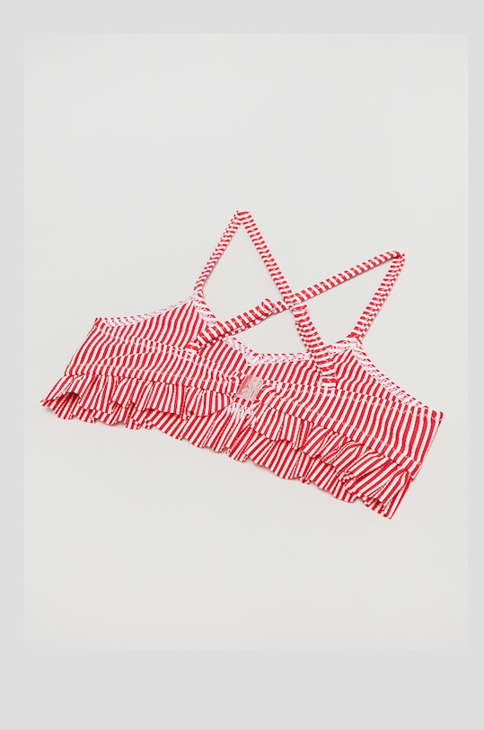 OVS dwuczęściowy strój kąpielowy dziecięcy 1443297.Kids.Beachwear czerwony SS22