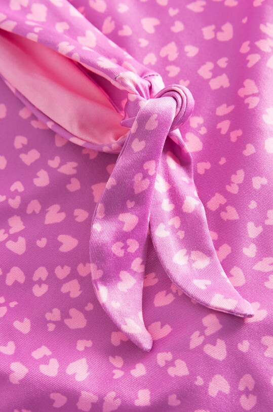 Dziewczynka Femi Stories jednoczęściowy strój kąpielowy dziecięcy ARI.MAG.LEO różowy