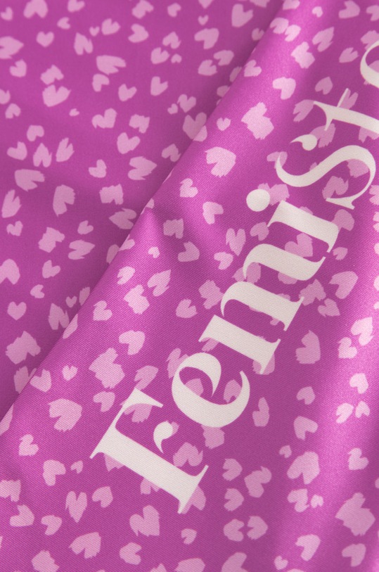 Femi Stories spodnie plażowe różowy OLE.MAG.LEO