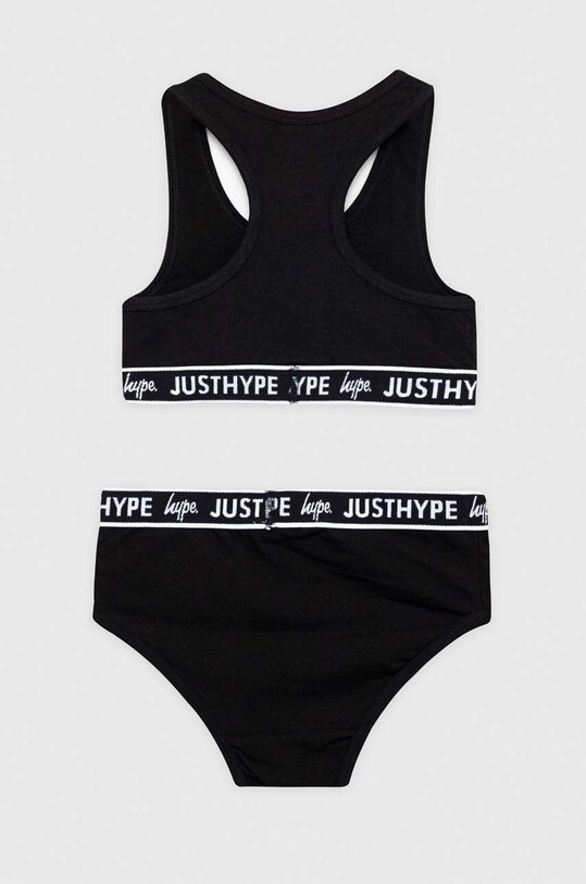 Hype reggiseno e mutande bambino TWBT.349 nero SS22