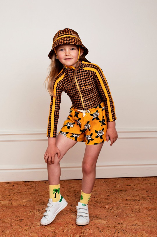 Mini Rodini costum de baie copii moale maro 2228011616