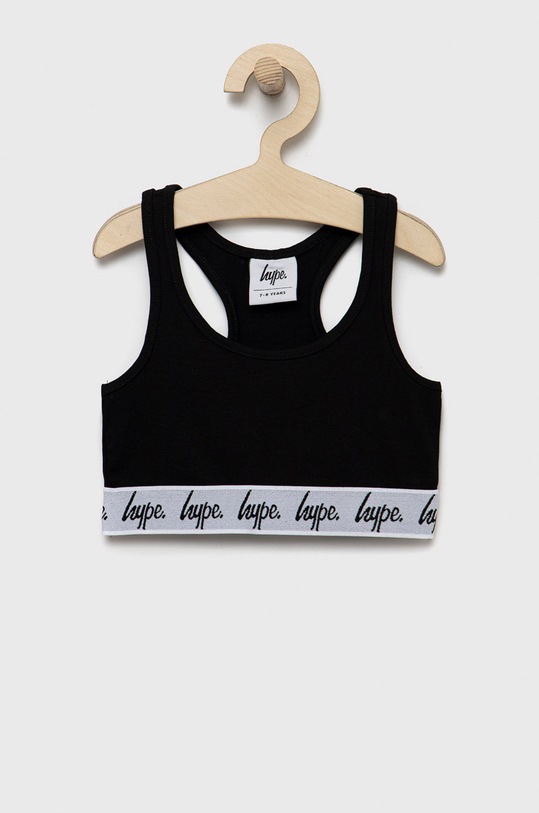 Hype biustonosz dziecięcy miękka czarny CORE21.111