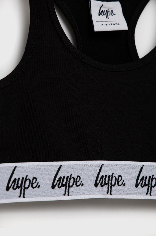 Dziewczynka Hype biustonosz dziecięcy CORE21.111 czarny