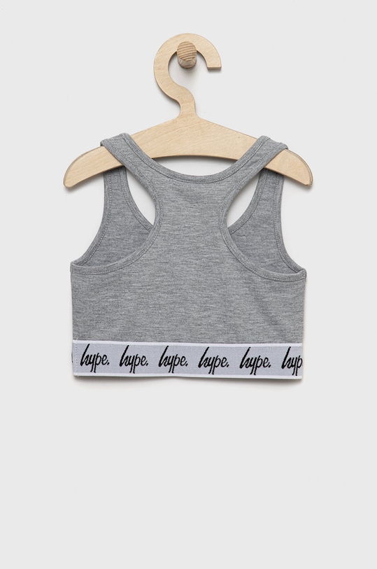 Hype biustonosz dziecięcy CORE21.113 szary SS22