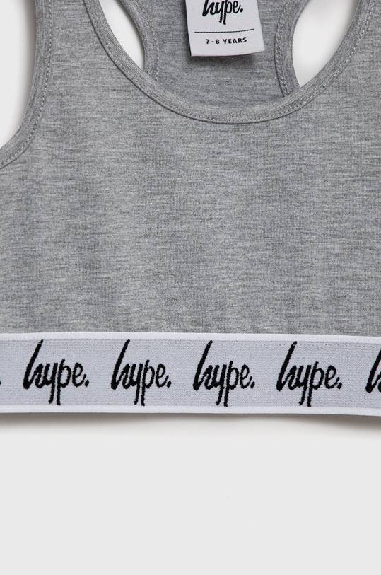 Dziewczynka Hype biustonosz dziecięcy CORE21.113 szary