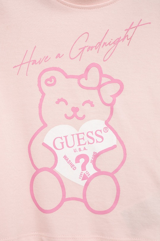 Dětské pyžamo Guess růžová H1BT07.K8HM0