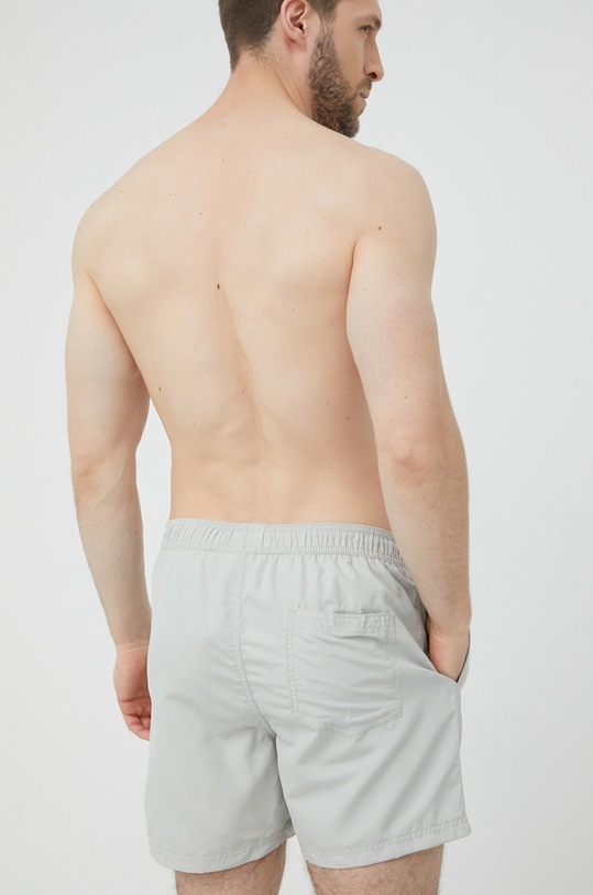 Plavkové šortky Jack & Jones 12202956.Metal šedá SS22