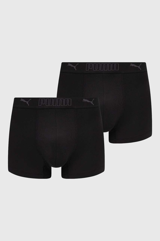 Boxerky Puma 2-pack pletenina černá 935520